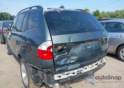2006 BMW X3 3.0I from USA, damaged, VIN WBXPA93496WD26082